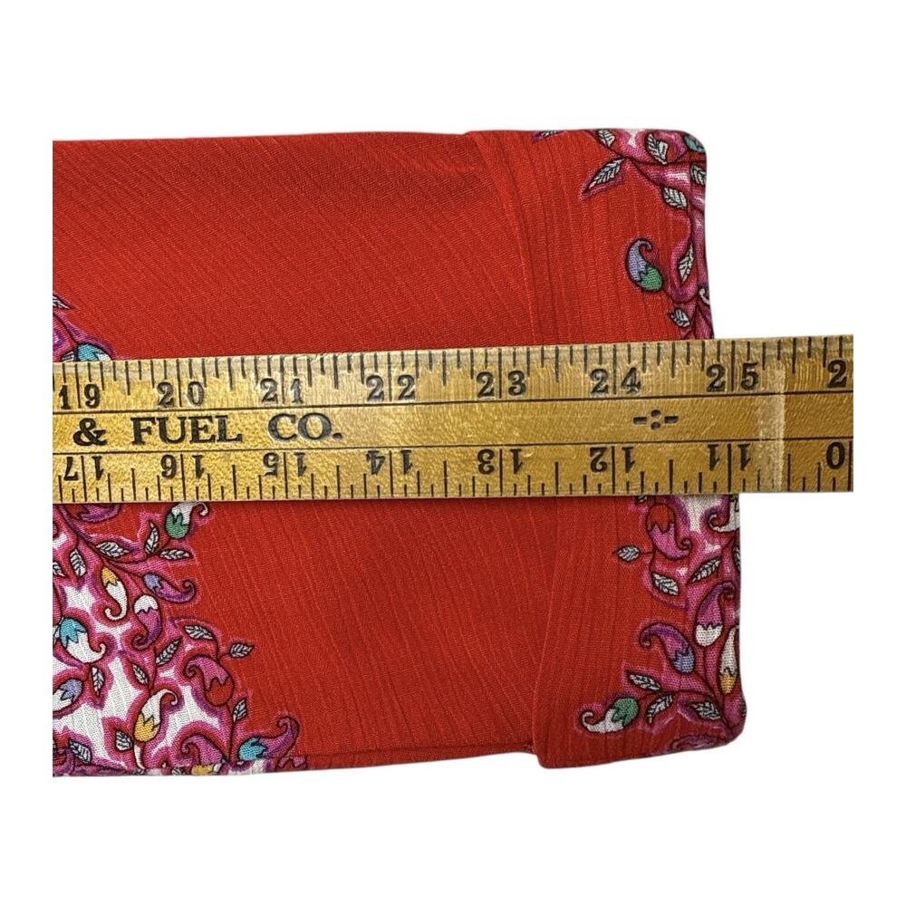 Carol Little Vintage Tunic Artsy Colorful Bright Blouse Top Womens 8 USA 90s - Picture 12 of 12